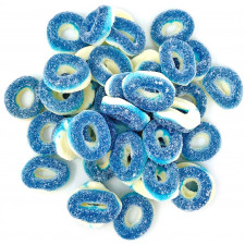 SweetGourmet Gummy Blue Raspberry Rings