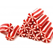 SweetGourmet Red Licorice Stripe Candy Canes