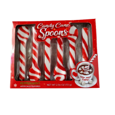 SweetGourmet Candy Cane Peppermint Spoons-Gift Box 