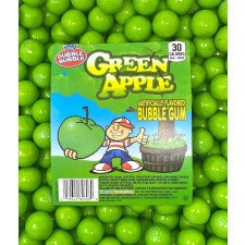 SweetGourmet Green Apple Dubble Bubble Gumballs