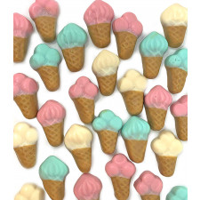 SweetGourmet Gummy Ice Cream Cones