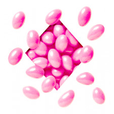 SweetGourmet Pink Jordan Almonds, pink color - wedding candy, special occasion, baby shower