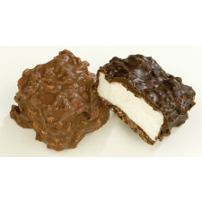 SweetGourmet Asher's Milk Chocolate Toasted Coconut Marshmallow Square