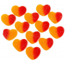 SweetGourmet Juicy Peach Hearts Gummy