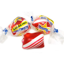 SweetGourmet Sugar Free Peppermint Twists Hard Candy 