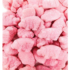 SweetGourmet Sour Strawberry Pink Piglets Gummy 