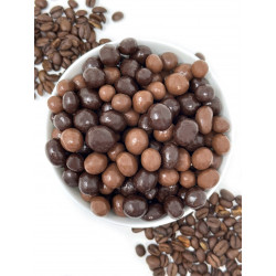 SweetGourmet Chocolate Espresso Beans Mix - Milk & Dark 